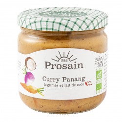Photo Curry panang aux légumes et lait de coco 360g bio Prosain