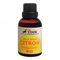 Photo Extrait naturel de citron 50 ml bio Cook