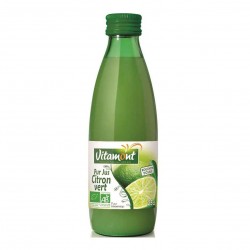 Photo Mini jus de citron vert 25cl bio Vitamont