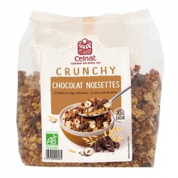 Photo Crunchy Chocolat-noisettes 500g bio Celnat