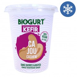 Photo Biogurt Kéfir Noix de Cajou sans sucres ajoutés 400g Bio Biogurt