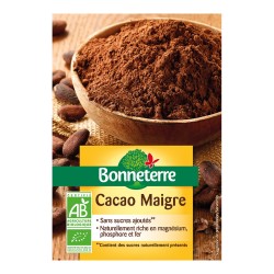 Photo Cacao maigre 250g bio Bonneterre