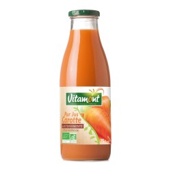 Photo Pur jus de carotte lactofermenté 75cl bio Vitamont