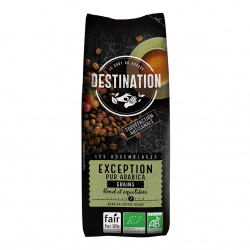 Photo Café exception pur arabica grains 250g Bio par Destination
